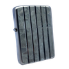 Bật Lửa Zippo Armor Mạ Bạc Vân Sọc Hiếm Gặp Năm 2010 ZQHU77