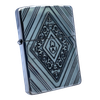 Bật Lửa Zippo Armor Mạ Bạc Khắc Sâu Hoa Văn Hiếm Gặp Năm 2005 ZQHU75