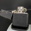 BẬT LỬA ZIPPO CỔ BLACK ICE VỎ RUỘT THÉP ĐỜI 1943 - 1945 – NGUYÊN ZIN  ZCU48