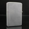 Bật Lửa Zippo Cổ Vỏ Đồng Mạ Chrome Phay Xước Ăn Mòn Phủ Sơn Chính Hãng Đời Mộc Đáy 3 Hàng Chữ Năm 1955 ZCU46