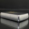 Bật Lửa Zippo Cổ Vỏ Đồng Mạ Chrome Phay Xước Ăn Mòn Phủ Sơn Chính Hãng Đời Mộc Đáy 3 Hàng Chữ Năm 1955 ZCU46