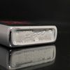 Bật Lửa Zippo Cổ Vỏ Đồng Mạ Chrome Phay Xước Ăn Mòn Phủ Sơn Chính Hãng Đời 8 Chấm Năm 1958 ZCU45
