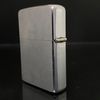 Bật Lửa Zippo Cổ Đồng Khối Mạ Chrome Phay Xước Ăn Mòn Phủ Sơn Chính Hãng Đời 2 Vạch Thẳng Năm 1972 ZCU41