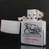 Bật Lửa Zippo Cổ Vỏ Thép Mạ Chrome Phay Xước Ăn Mòn Phủ Sơn Chính Hãng Đời Mộc Đáy 3 Hàng Chữ Năm 1953 ZCU40