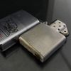 Bật Lửa Zippo Cổ Vỏ Thép Mạ Chrome Phay Xước Ăn Mòn Phủ Sơn Chính Hãng Đời Mộc Đáy 3 Hàng Chữ Năm 1953 ZCU40