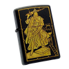 Bật Lửa Zippo Đồng Khối Phủ Sơn Emblem Dát Vàng Chính Hãng Đời XIII La Mã Năm 1997 ZL437