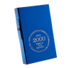 Bật Lửa Zippo Đồng Khối Replica 1933 Mạ Saphia Xanh Blue Bản Giới Hạn Limited Chào Đón Thiên Niên Kỷ Năm 2000 Rất Hiếm Đời V La Mã Năm 1998 ZL458