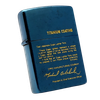 Bật Lửa Zippo Đồng Khối Phủ Titanium Coating Chủ Đề Bức Thư Chủ Tịch Hãng Demi Vàng Đời IX La Mã Năm 1993 ZL460
