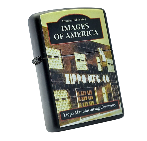 Bật Lửa Zippo Đồng Khối Phủ Sơn Chủ Đề Công Ty Zippo Cực Hiếm Chính Hãng Năm 2003 ZL444