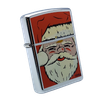 Bật Lửa Zippo Đồng Khối Mạ Chrome Bóng Chủ Đề Noel Chính Hãng Đời X La Mã Năm 1994 ZL439
