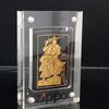 Bật Lửa Zippo Đồng Khối Phủ Sơn Emblem Dát Vàng Chính Hãng Đời XIII La Mã Năm 1997 ZL437