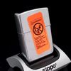 Bật Lửa Zippo Đồng Khối Mạ Chrome Bóng Chủ Đề Noel Chính Hãng Đời X La Mã Năm 1994 ZL438