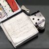 Bật Lửa Zippo Đồng Khối Mạ Chrome Bóng Chủ Đề Noel Chính Hãng Đời X La Mã Năm 1994 ZL439