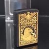 Bật Lửa Zippo Đồng Khối Phủ Sơn Emblem Dát Vàng Chính Hãng Đời XII La Mã Năm 1996 ZL440