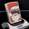Bật Lửa Zippo Đồng Khối Mạ Chrome Bóng Chủ Đề Noel Chính Hãng Đời IX La Mã Năm 1994 ZL441