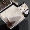 Bật Lửa Zippo Đồng Khối Mạ Chrome Emblem Chủ Đề Vùng Chiến Sự SFOR Bản Xuất Châu Âu Rất Hiếm Chính Hãng Năm 2002 ZL443