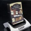 Bật Lửa Zippo Đồng Khối Phủ Sơn Chủ Đề Công Ty Zippo Cực Hiếm Chính Hãng Năm 2003 ZL444