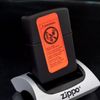Bật Lửa Zippo Đồng Khối Phủ Sơn Chủ Đề Công Ty Zippo Cực Hiếm Chính Hãng Năm 2003 ZL444