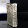 Bật Lửa Zippo Bạc Khối Sterling Khắc Hoa Văn Cô Gái Sexy 4 Mặt năm 2016 ZB64