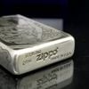 Bật Lửa Zippo Bạc Khối Sterling Khắc Hoa Văn Cô Gái Sexy 4 Mặt năm 2016 ZB64
