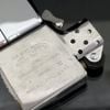 Bật Lửa Zippo Đồng Khối Mạ Chrome Bóng Chủ Đề Noel Chính Hãng Đời XI La Mã Năm 1995 ZL448