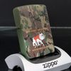 Bật Lửa Zippo Camo Rằn Ri Quân Đội Hoa Kỳ Đời V La Mã Hiếm Gặp Giá Trị Sưu Tầm Cao Năm 1989  ZL453