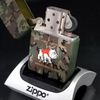 Bật Lửa Zippo Camo Rằn Ri Quân Đội Hoa Kỳ Đời V La Mã Hiếm Gặp Giá Trị Sưu Tầm Cao Năm 1989  ZL453