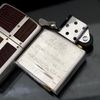Bật Lửa Zippo Armor Mạ Bạc Ốp Gỗ Bản Cực Hiếm Gặp Năm 2006 ZQH98