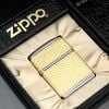 Bật Lửa Zippo Armor Mạ Bạc Bọc Da Rắn Hiếm Gặp Năm 2007 ZQH101