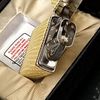 Bật Lửa Zippo Armor Mạ Bạc Bọc Da Rắn Hiếm Gặp Năm 2007 ZQH101
