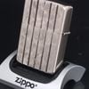 Bật Lửa Zippo Armor Mạ Bạc Vân Sọc Hiếm Gặp Năm 2010 ZQHU77