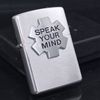 Bật Lửa Zippo Đồng Khối Mạ Chrome Streets Emblem Marlboro Chính Hãng Bản Xuất Châu Âu Hiếm Gặp Năm 2004 ZL465