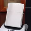 Bật Lửa Zippo Đồng Khối Mạ Bạc Đồng Hồ Time Light Chính Hãng Năm 2003 ZL462