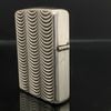 Bật Lửa Zippo Armor Mạ Bạc Vân Sóng Men Đen Vân Đá Rất Hiếm Năm 2007 ZQHU84