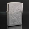 Bật Lửa Zippo Đồng Khối Mạ Chrome Venetian Marlboro Chính Hãng Bản Xuất Châu Âu Hiếm Gặp Đời XVI La Mã Năm 2000 ZL467