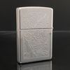 Bật Lửa Zippo Đồng Khối Mạ Chrome Venetian Marlboro Chính Hãng Bản Xuất Châu Âu Hiếm Gặp Đời XVI La Mã Năm 2000 ZL467