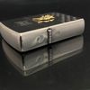 Bật Lửa Zippo Đồng Khối Mạ Bạc Emblem Vàng Thần Tài May Mắn Chính Hãng Năm 2004 ZL476