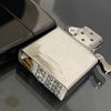 Bật Lửa Zippo Đồng Khối Phủ Titanium Coating Black Chính Hãng Năm 2004 ZL475
