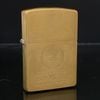 Bật Lửa Zippo Đồng Khối Solid Brass Chủ Đề 50th Bông Lúa Đời VIII La Mã Năm 1992 ZL470
