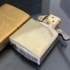 Bật Lửa Zippo Đồng Khối Solid Brass Chủ Đề 50th Bông Lúa Đời VIII La Mã Năm 1992 ZL470