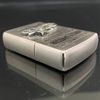 Bật Lửa Zippo Đồng Khối Mạ Bạc Emblem Chủ Đề Kỷ Niệm 95th Moto Harley Davidson Đắp Nổi Chính Hãng Rất Hiếm Đời XII La Mã Năm 1996 ZL469