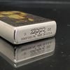 Bật Lửa Zippo Đồng Khối Mạ Bạc Phủ Sơn Chủ Đề Tattoo Chính Hãng Năm 2002 ZL473