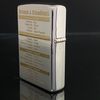 Bật Lửa Zippo Wold Cup Bản Limited Mạ Bạc Đắp Nổi Vàng 2 Mặt Năm 2005 ZL477