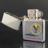 Bật Lửa Zippo Đồng Khối Mạ Chrome Bóng Chủ Đề Tầu Chiến Đời V La Mã Năm 1989 ZL480