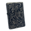 Bật Lửa Zippo Solid Titanium Hoa Văn Khắc Tay Thủ Công Kín 5 Mặt Bản Cực Hiếm Gặp Giá Trị Sưu Tầm Cực Cao Năm 2001 ZQHU70