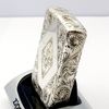 Bật Lửa Zippo Bạc Đúc Nguyên Khối Sterling Sủi Tay Hoa Văn Năm 1993 Used ZBU109