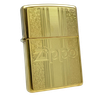 BẬT LỬA ZIPPO BRASS HOA VĂN KHẮC ĂN MÒN LOGO ZIPPO - Z206