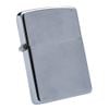 Bật Lửa Zippo Cổ Bản Lề 3 Chấu Đồng Khối Mạ Chrome Trơn Phay Xước, Ruột Niken Rất Đẹp, Cực Hiếm, Giá Trị Sưu Tầm Cao Đã Qua Sử Dụng Đời Mộc Đáy 3 Hàng Chữ Năm 1948 ZCU81