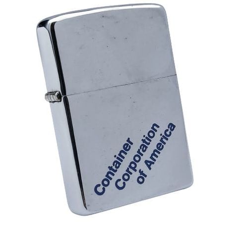 Bật Lửa Zippo Cổ Đồng Khối Mạ Chrome Phay Xước Khắc Ắn Mòn Phủ Sơn Đời 7 Vạch Sắc Năm 1975 ZC166