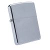 Bật Lửa Zippo Cổ Đồng Khối Mạ Chrome Phay Xước Trơn 2 Mặt, Đời 8 Vạch Thẳng Năm 1966 ZC177